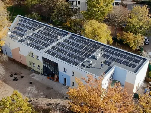 176 kWp Solaranlage für Kita in Berlin Lichtenberg